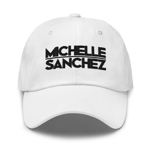 MS Block Logo Baseball Hat White