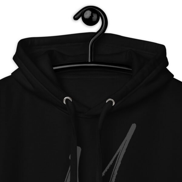 MS Signature Unisex Hoodie Black - Image 2