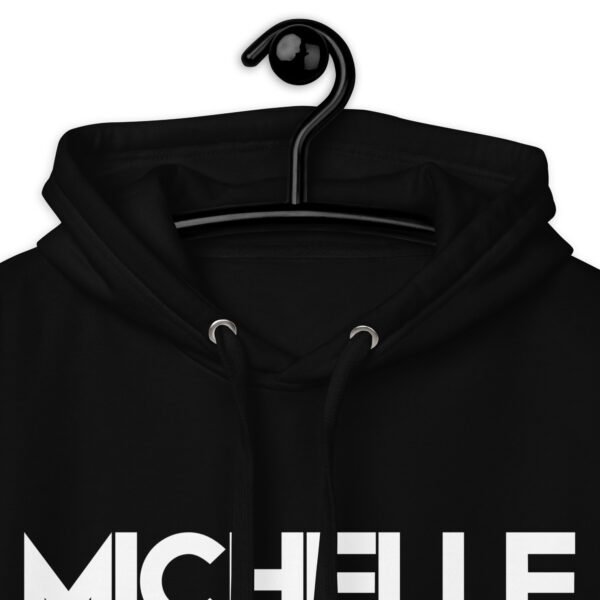 MS Block Logo Unisex Hoodie Black - Image 2