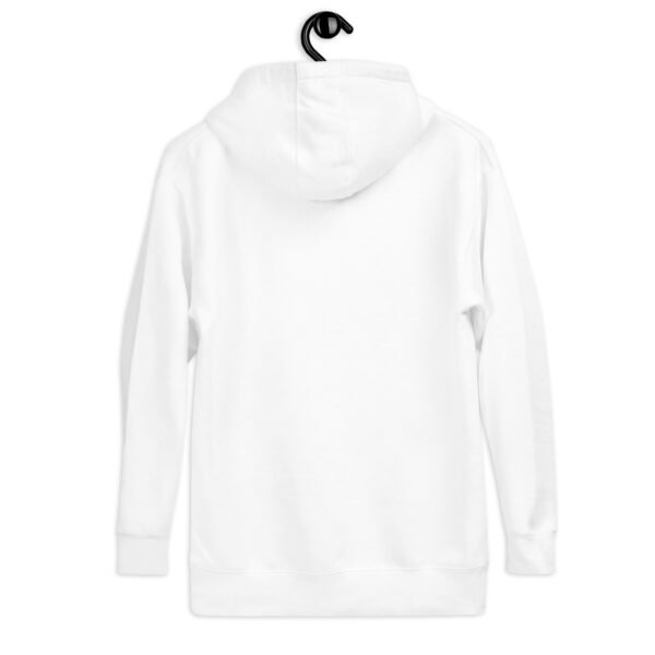 MS Signature Unisex Hoodie White - Image 3