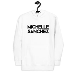 MS Block Logo Unisex Hoodie White