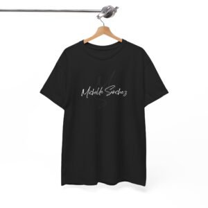 MS Signature Logo Unisex Heavy Cotton Tee - Black