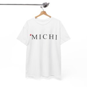 MICHI Minimalist Logo Tee (red star)