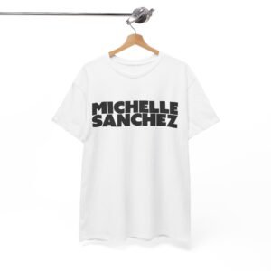 Michelle Sanchez Bold Logo Tee White