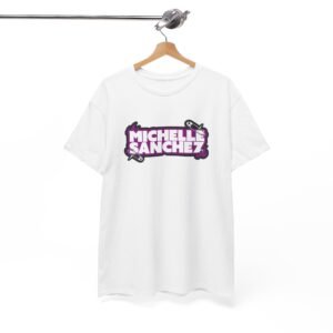 MS Safety Pin Logo Unisex Heavy Cotton Tee White