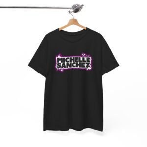 MS Safety Pin Logo Unisex Heavy Cotton Tee Black